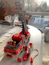 Playmobil  Set 3525 Feuerwehr Leiterwagen mit Zubeh&ouml;r  Konvolut Sammlung