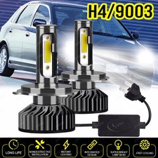 LED for Honda CRV 1997-2004 Headlight Kit H4 9003 6000K White Bulbs Hi/Low Beam
