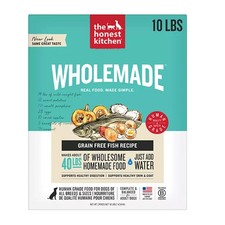 The Honest Kitchen Wholemade Grain Free Adult Dehydrated Dog Food - Fish 10LB
