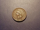 XF details 1881 Indian Head Cent