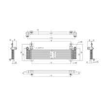 Replacement Automatic Transmission Oil Cooler Assembly (See compatibility Chart)