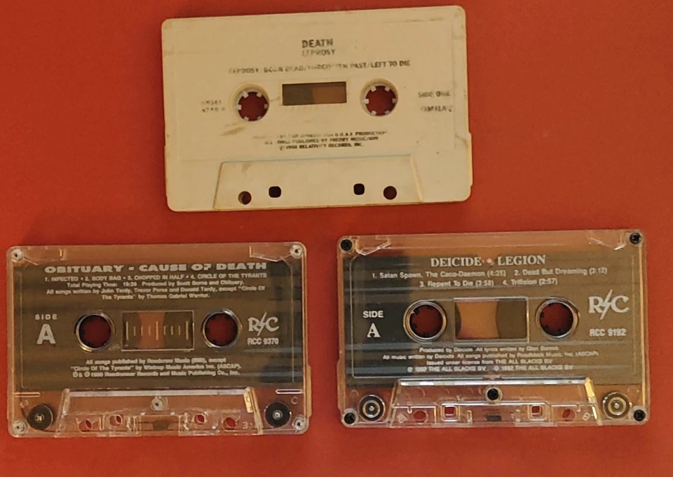 Deicide/Obituary/Death vintage cassetes Foto 4 de 4