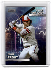 2023 Stadium Club #CFPRO-1 Mike Trout Chief Fantasy Professionals