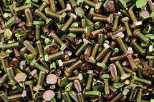  500 Grade 8 Hex Head 1/4-20 x 5/8 Cap Screws Bolts Yellow