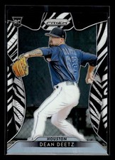 2019 Panini Prizm #239 Dean Deetz 45/99 Zebra Stripes Houston Astros