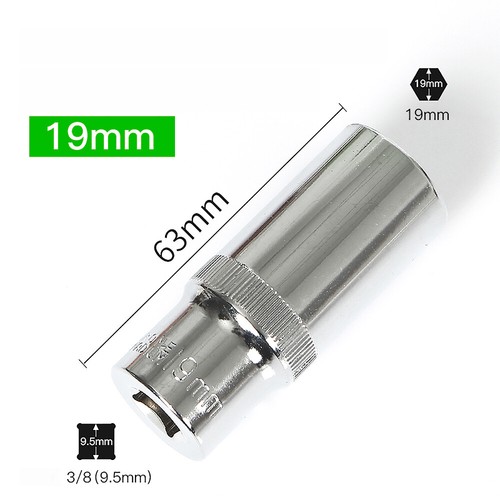 3/8" Steckschlüsselsatz Sechskantschlüssel Griff Antrieb Bohrer Schraubendreher Ratsche Adapter lang - Bild 39 von 44