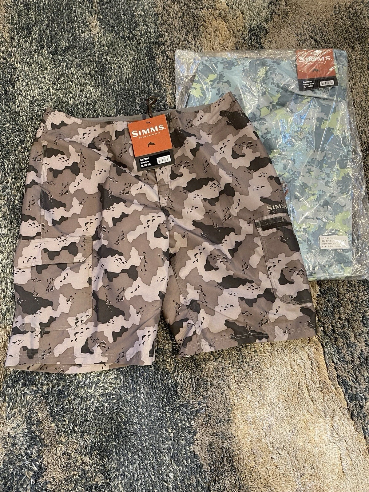 Simms Board Surf Shorts - XL - New - 2 Pairs
