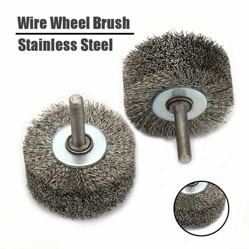 2" Stainless Steel Wire Wheel Brush for Die Grinder Drill Rotary Tool 1