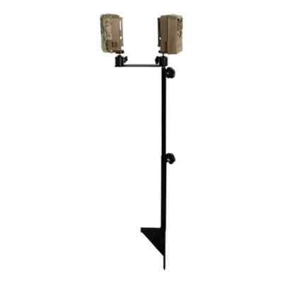Muddy Outdoors Dual Trail Camera Ground Mount Steel - MUD-MTCA-TCS03