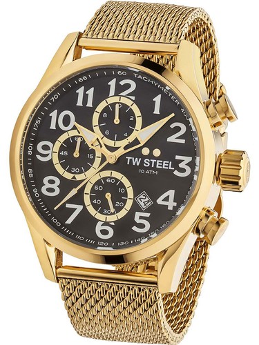TW-Steel VS88 Volante Chronograph Herrenuhr 48mm 10ATM - Bild 2 von 4