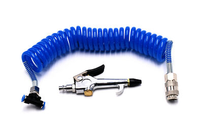 MVP - HD Air Duster Seat Blow Gun Kit - 12 ft Blue Poly Hose   USA