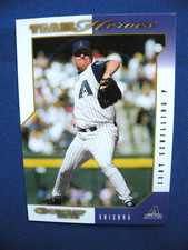 2003 Donruss baseball Team Heroes GLOSSY Curt Schilling Arizona Diamondbacks #20