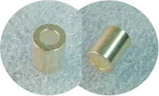 4X! Aluminum Silver Plated Round Spacer/Standoff (10x4.2x7.8mm) for GC/MS/HPLC