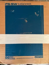New In Box VINTAGE Design Acoustics PS-SW Subwoofer RARE! Audiophile Collectible