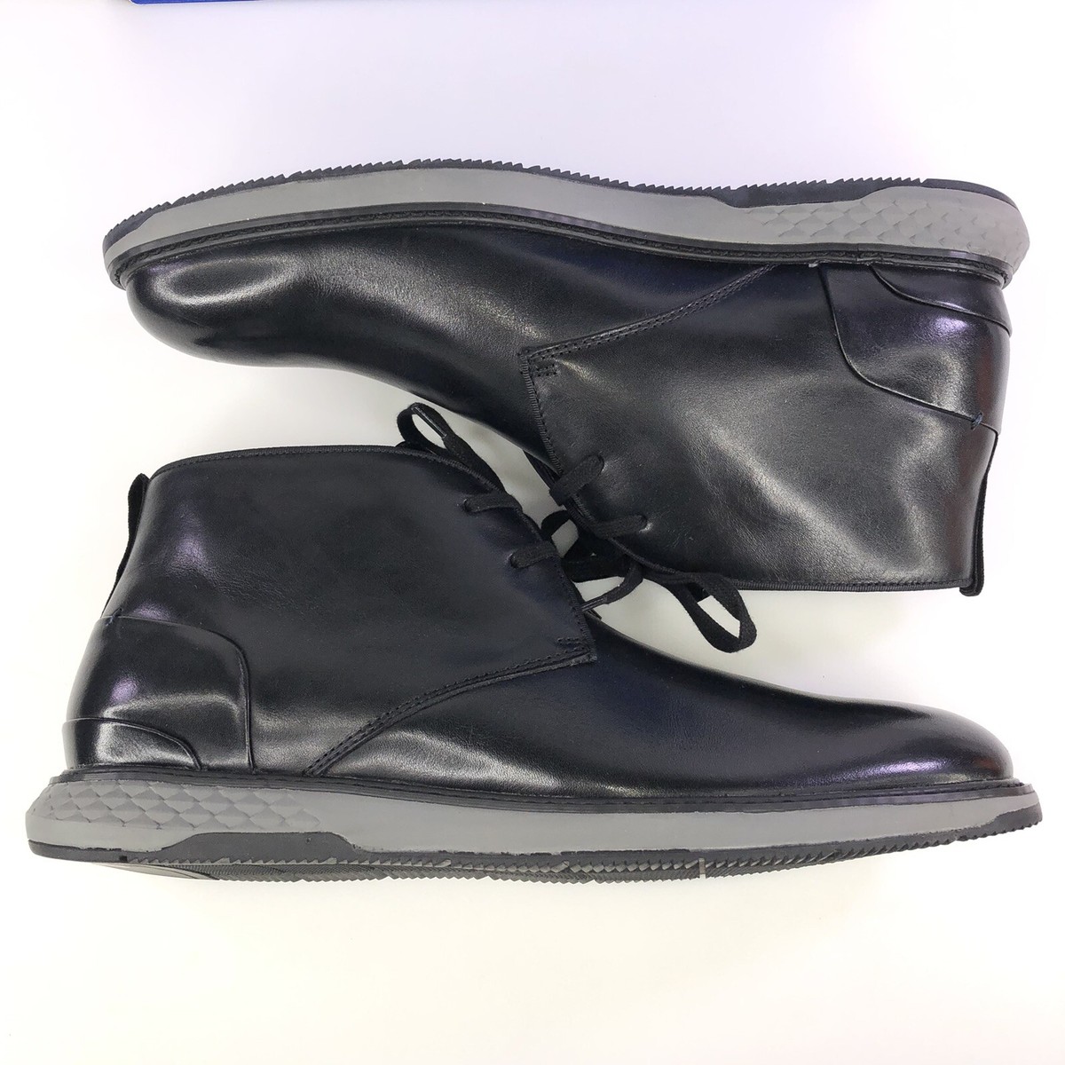 Vince Camuto Men\'s Soleh Leather Chukka Boots Black 9M New Vince Camuto Men main image 4