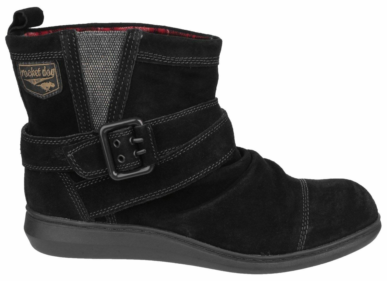 Rocket Dog Black Mint Pull On Boots eBay