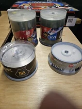 Lot 🔥New🔥 300 x CD-R 700MB 80 minute  TDK / RiDATA / Verbatim  some open ones