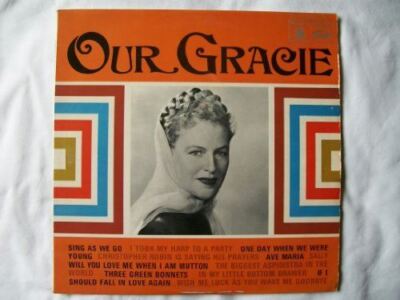 GRACIE FIELDS Our Gracie UK LP 1960s [Vinyl] Gracie Fields
