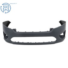 For 2010 2011 2012 Ford Fusion Front Bumper Cover Fascia Primed Black Plastic