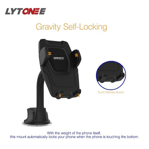 Universal Windshield Car Phone Holder Mount Strong Suction Cup Phone Holder - Picture 3 of 9