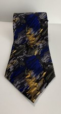 Cocktail Collection Tie Scotch As Seen Under Microscope 100% Silk Made In USA