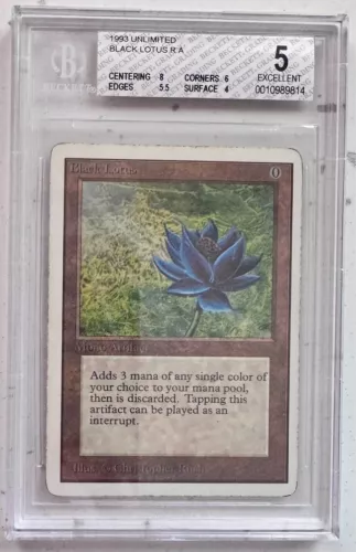 BLACK LOTUS - UNLIMITED EDITION - 1993, BGS 5 , SUPER RARE!!!