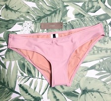 J. Crew Surf Hipster Bikini Bottom B8056 MPI PINK SWIM SUIT SZ S NEW