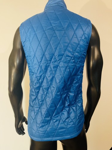 New Oakley Lightweight Puffer Vest Down Alternative Blue Quilted Size Small - Picture 2 of 6
