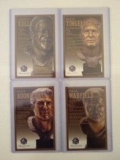 Mick Tingelhoff Pro Football Hall of Fame Bronze Bust Postcard - Unsigned