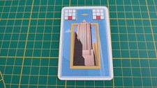 Carte bâtiment n°8 pièce détachée jeu Manhattan Ludodélire de Andreas C55