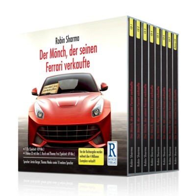 Robin Sharma - Der Mönch, der seinen Ferrari verkaufte | 8x CDs Hörbuch | *TOP*
