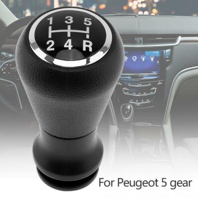 5-Speed Gear Stick Shift Knob – Fits Peugeot 206, 207, 306, 307 & Citroen Xsara, Xantia
