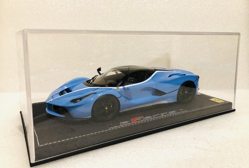 1/18 BBR Ferrari Laferrari Baby Blue Tailor Made Diecast Full Open Ltd Edition - Picture 12 of 12