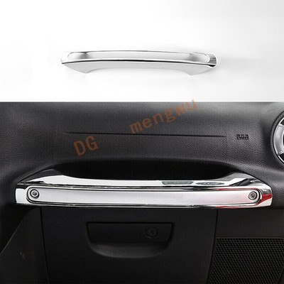 Passenger Dashboard Handle Cover Trim For Jeep Wrangler JL 2018+ & JT 2020+ – Black ABS, Easy Install