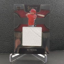 2022 SELECT TJ FRIEDL ROOKIE JUMBO SWATCH CINCINNATI REDS
