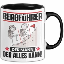 Bergführer Tasse Geschenk für Bergführer Der Mann Der Alles Kann Geschenkidee zu