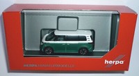 Herpa 431132 Vw Id. Buzz Candyweiß/Bayleafgreenmet. 1:87 Spur H0