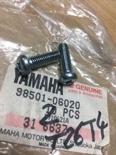 Yamaha 98501-06020 X2 screw FZR600 FZR1000 TZR50 XT600E XTZ750 XV535 ...etc