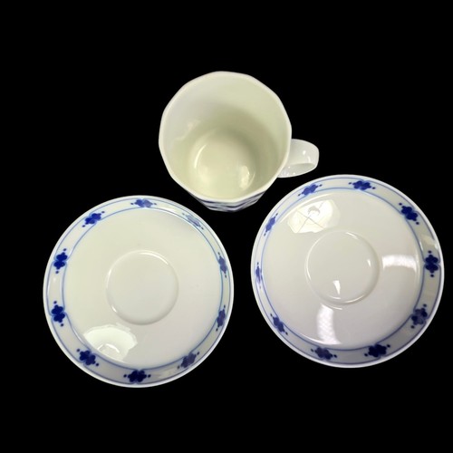Rosenthal Studio Linie Corinth Pattern Lot Demitasse 1 Coffee Cup 2 Saucers Vtg - Picture 2 of 7