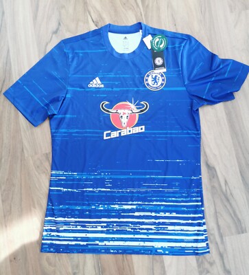 ADIDAS FC Chelsea London Carabao Pre Match Shirt Trikot 2016 Adizero Version