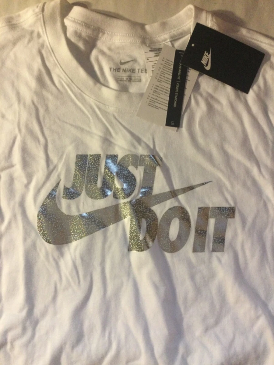 Nike Standard Fit Sport Casual Long T Shirt White New Men Size 100