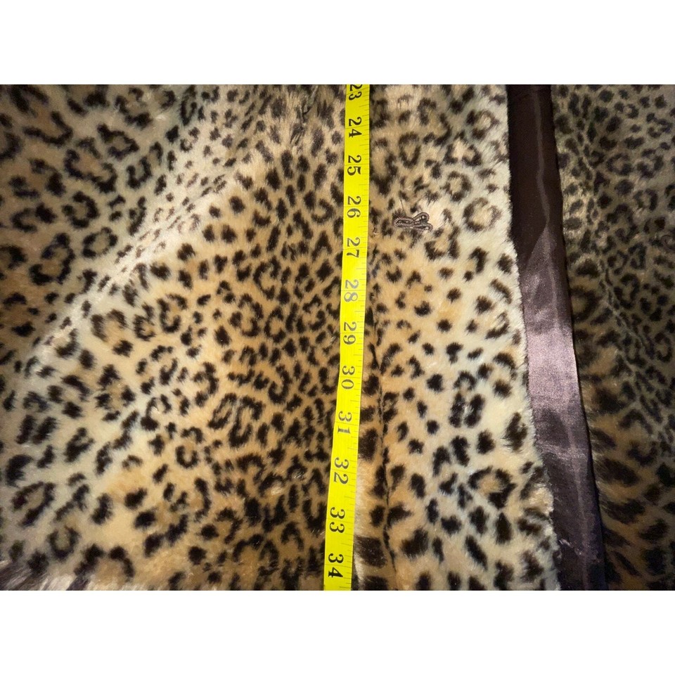 Donnybrook Vintage Faux Fur Coat Size S Fun and Fabulous! Made in