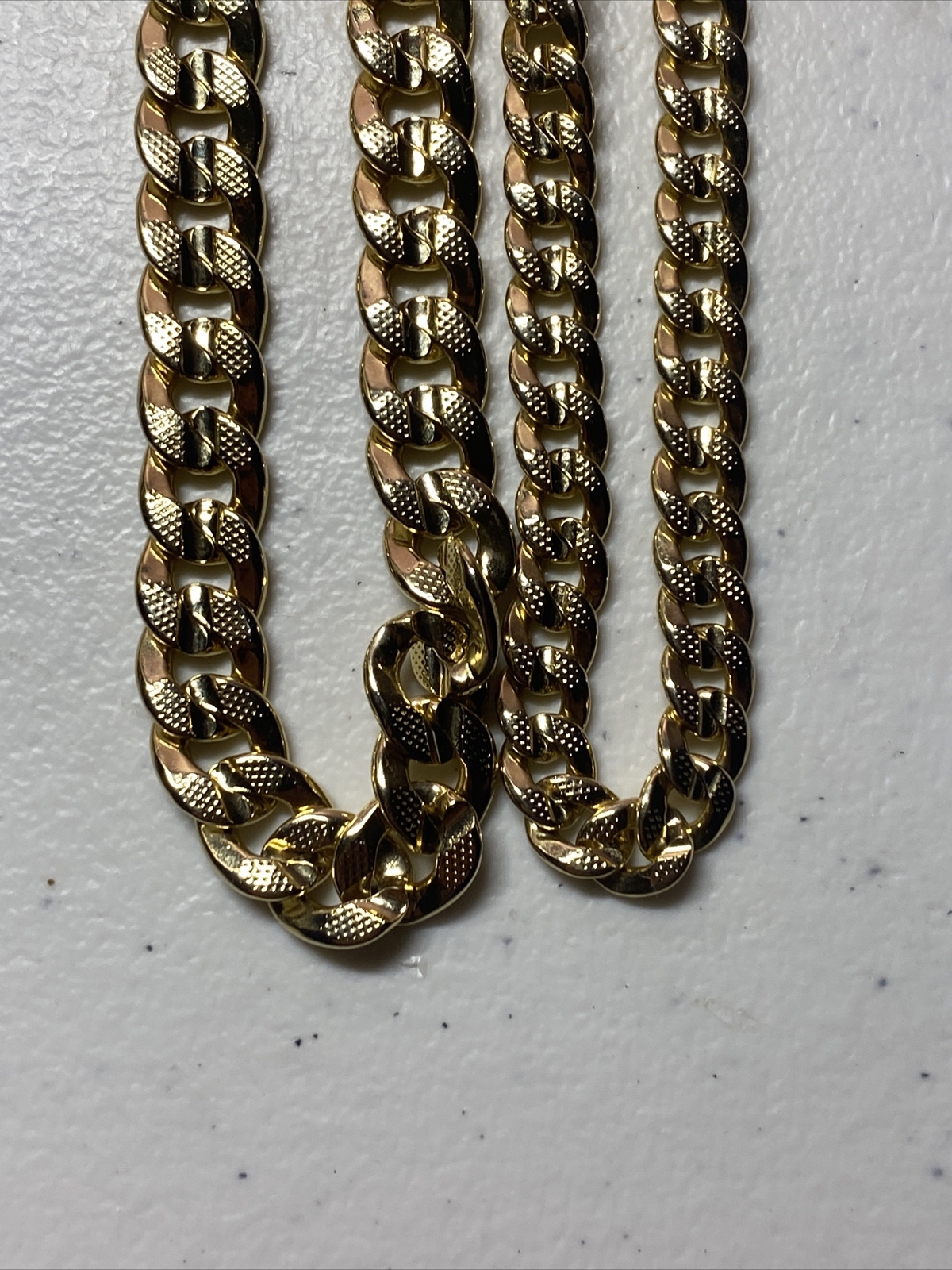*Fake 18k Gold Chain 24 In eBay
