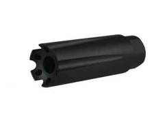 5/8x24 TPI Thread Aluminum Black Color Competition Muzzle Brake For 9mm