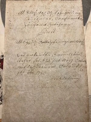 1780 Original Antike Manuskript Handschrift Geripptes Papier Wasserzeichen Brief - Bild 1 von 4