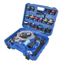 31pc Coolant Pressure Tester Vacuum Refill Kit W23 Radiator Adapter Vacuum Pump