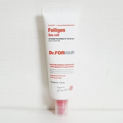 DR.FORHAIR Folligen Sea Salt Scaler 50g Hair Loss Deep Cleansing Scalp Scrub
