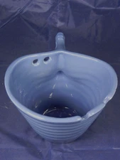 Elan Pottery Signed BeeHive Ram Udon Ramen Noodle Bowl, Blue (No Chopsticks)