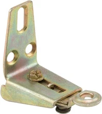 Prime-Line N 6836 Heavy Duty Bi-Fold Door Bracket 1 Count (Pack of 1), Gold 