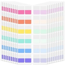 240PCS Sticky Index Tabs, Colored Strip Page Markers, Mixed Color-medium-240pcs